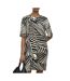 Robe beige/noire femme jdy ebbie-1