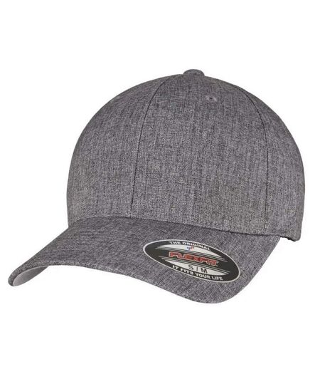 Casquette De Baseball Gris Foncé Chiné Flexfit