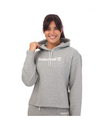 Womens/ladies northwood hoodie grey heather Timberland
