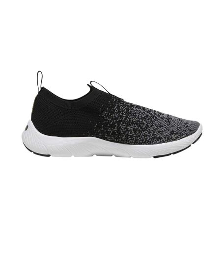 Womens/ladies Softride Remi Trainers Black White Gold Puma