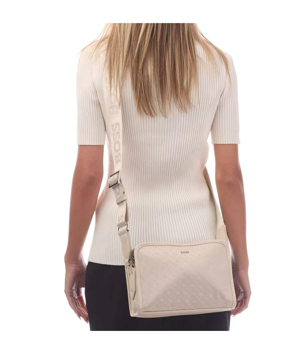 Sac À Bandoulière Sandy Taille Unique Beige Boss-3