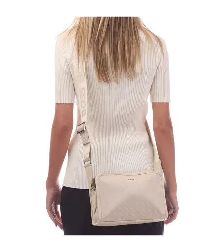 Sac À Bandoulière Sandy Taille Unique Beige Boss