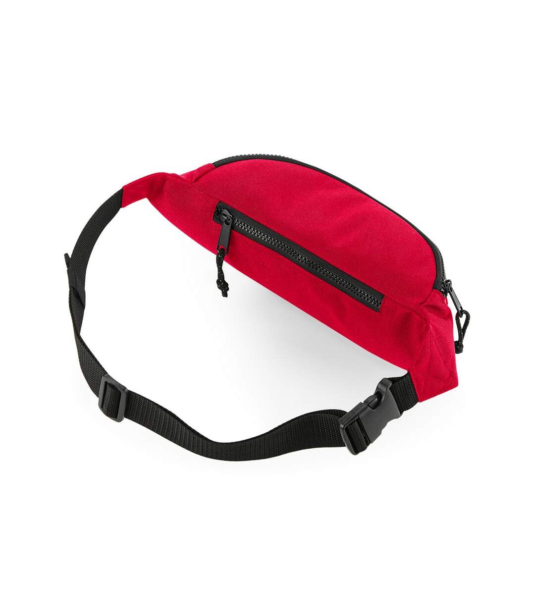 Unisex Recycled Belt Bag One Size Classic Red Bagbase-2