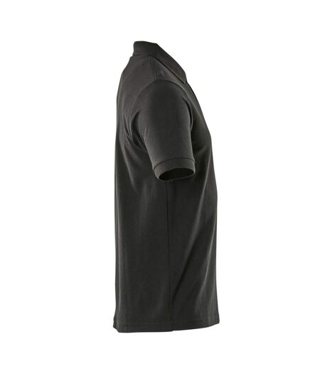 Polo Motif/style Uni Crossover Homme Noir Sombre Mascot