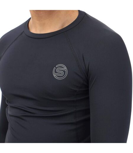 Mens Series-2 Long-sleeved Top Navy Skins