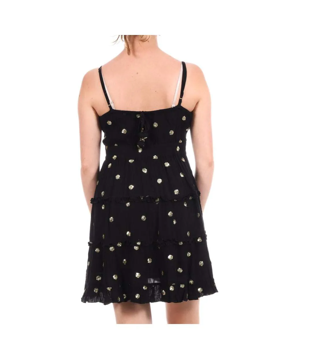Robe noire femme goa rita-2
