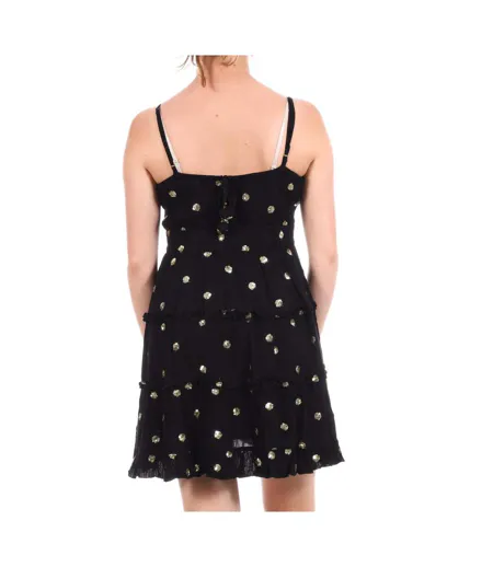 Robe noire femme goa rita