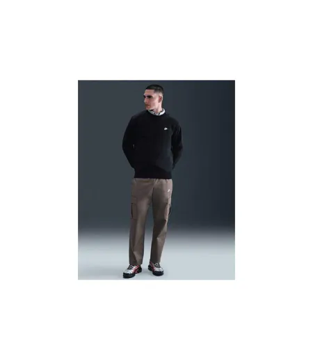 Sweat Club Homme Noir Blanc Nike