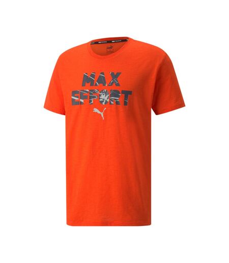 T-shirt Orange Homme Puma 521643