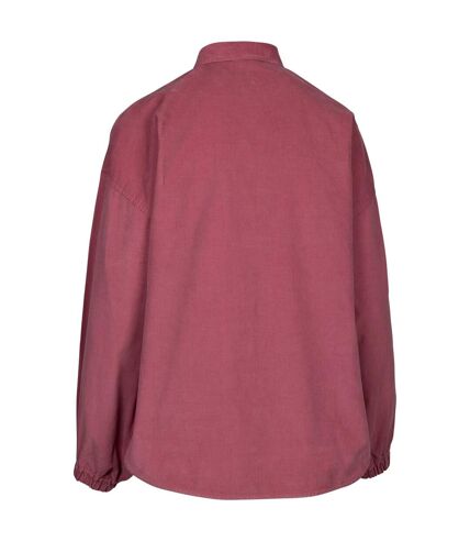 Womens/ladies kelsi balloon sleeve shirt light mulberry Trespass