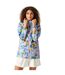 Womens/ladies bayletta abstract floral waterproof jacket multicoloured Regatta-4