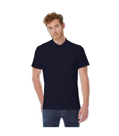 Polo À Manches Courtes Femme Bleu Marine B&C