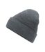 Bonnet Motif/style Uni Original Adulte Granite Beechfield-3
