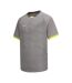 T-shirt Ballon De Foot Blaze Homme Gris Vert Sondico-3