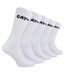 10 paires de chaussettes de travail unisexes en coton-3