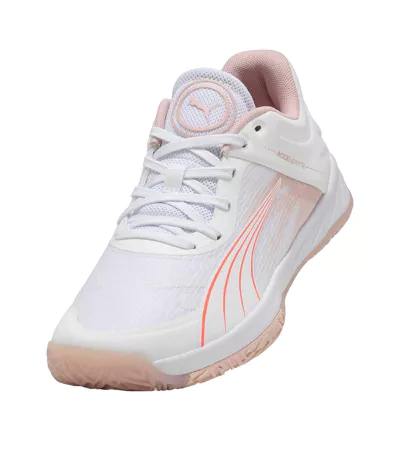 Baskets Accelerate Turbo Adulte Blanc Jaune Puma