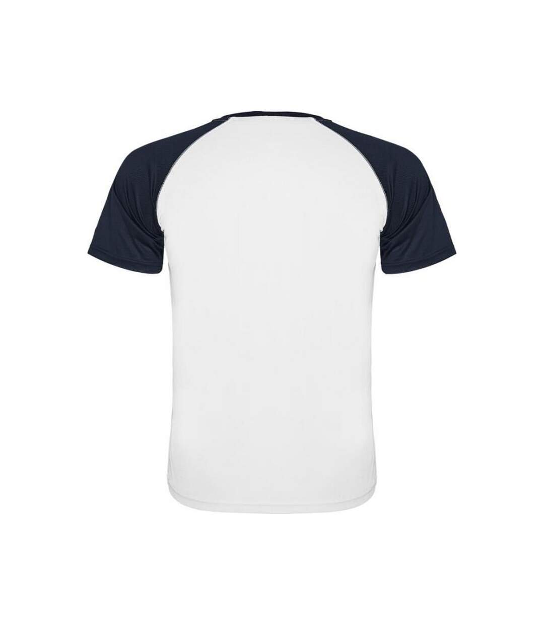 T-shirt indianapolis adulte blanc / bleu marine Roly-2