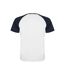 T-shirt indianapolis adulte blanc / bleu marine Roly-2