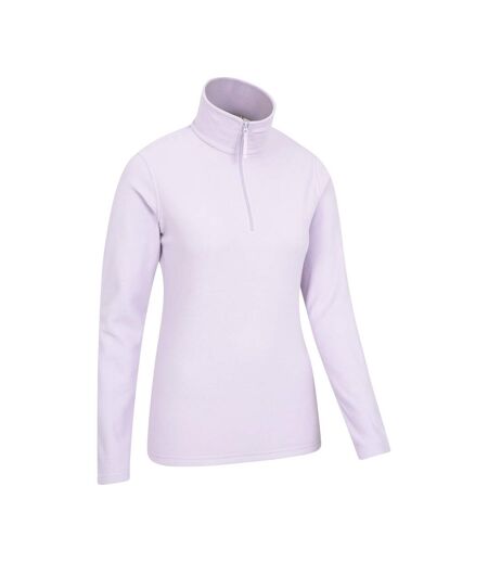 Womens/ladies Camber Ii Fleece Top Purple Mountain Warehouse