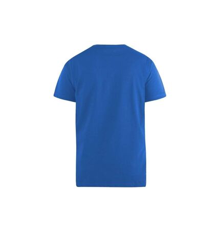 Duke Mens Signature-2 V-Neck T-Shirt (Blue)