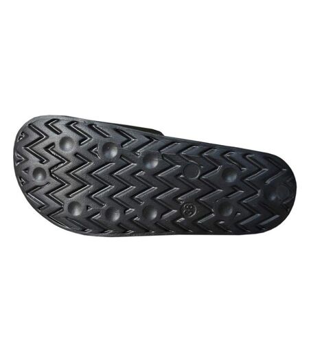 Claquettes Femme Noir Rouge Lee Cooper