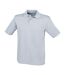 Henbury Mens Coolplus® Pique Polo Shirt (Silver Gray)