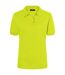 Polo Classic Femme Jaune Fluo James And Nicholson-1