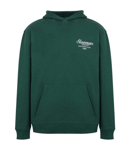 Sweat À Capuche Homme Vert Slazenger