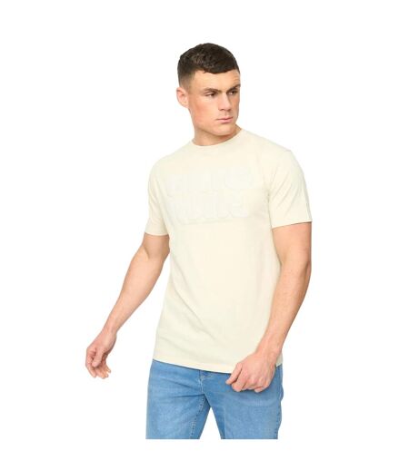 Mens Transflate T-shirt Neutral Crosshatch