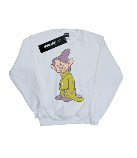 Disney Sweat-shirt classique Dopey Femmes/Dames (Blanc) - UTBI12356
