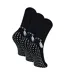 3 Pack Mens Bamboo Crew Grip Socks | Reinforced Heel & Toe Soft Non Slip Socks-1