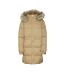 Doudoune camel femme vero moda pinar-1