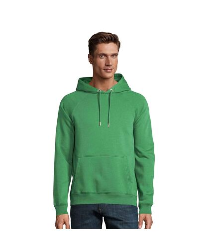 Sweat à capuche stellar adulte vert SOLS