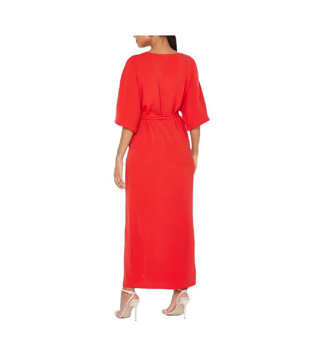 Robe longue Rouge Femme Vila Milena - 34-2