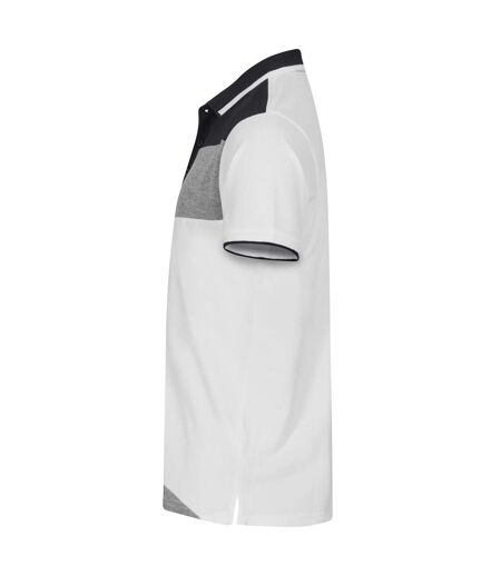 Unisex Adult Conrad Polo Shirt White Clique