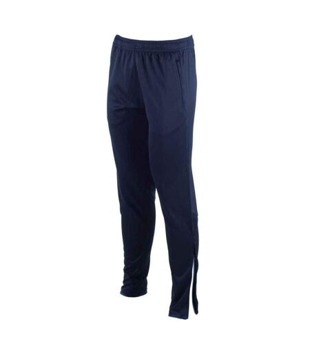 Tombo Mens Slim Leg Training Sweatpants (Navy)