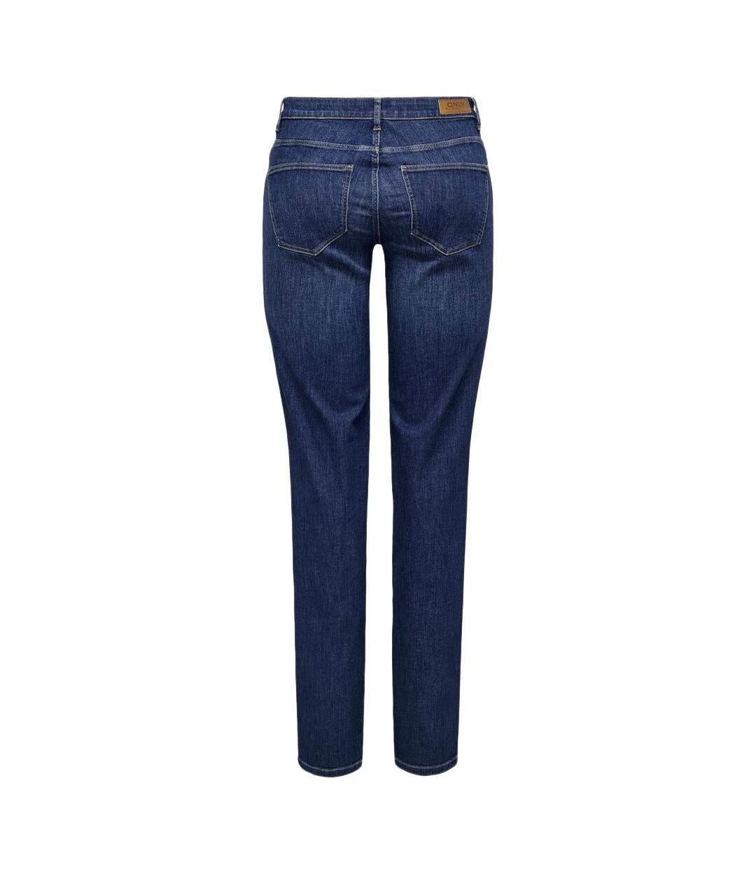 Jean droit bleu femme only lann - l-l32-2