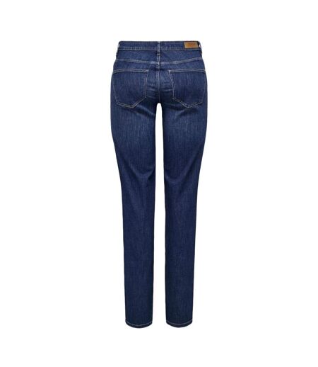 Jean droit bleu femme only lann - l-l32