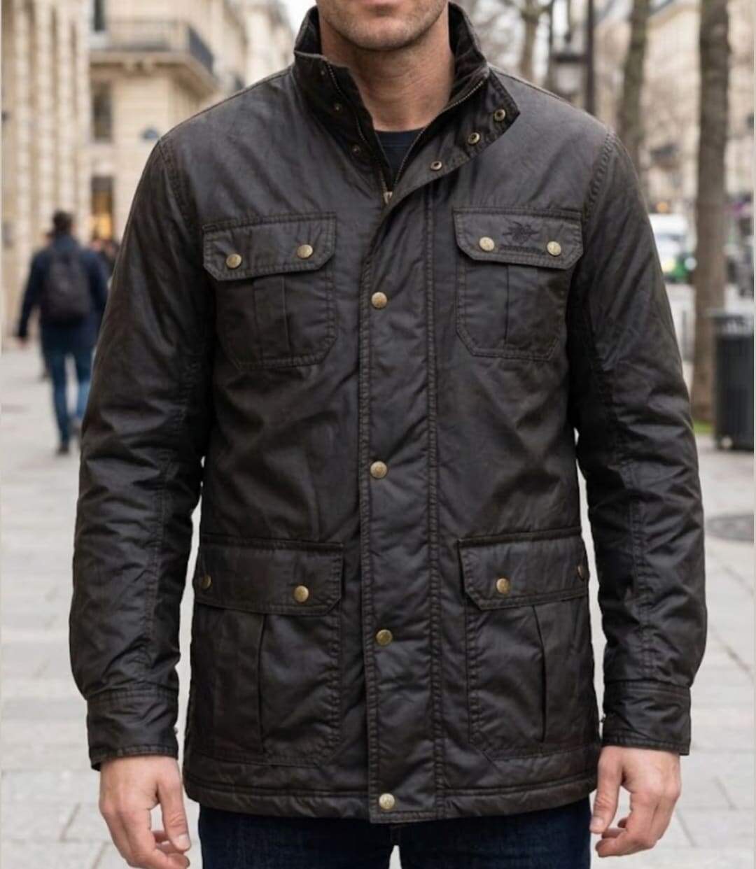 WINCHESTER JAGUAR1 — Parka doublée marron : robustesse et protection déperlante-1