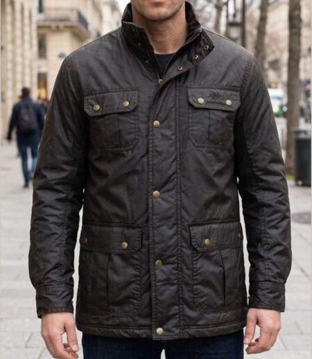 WINCHESTER JAGUAR1 — Parka doublée marron : robustesse et protection déperlante
