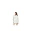 Womens/ladies Fashion Zip Drop Shoulder Jumper Ivory Brave Soul-1