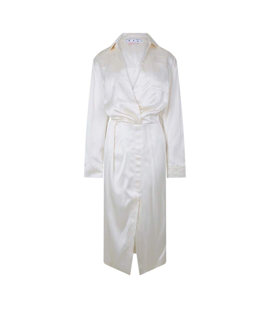 Robe Portefeuille Chine Femme Blanc Off White-1