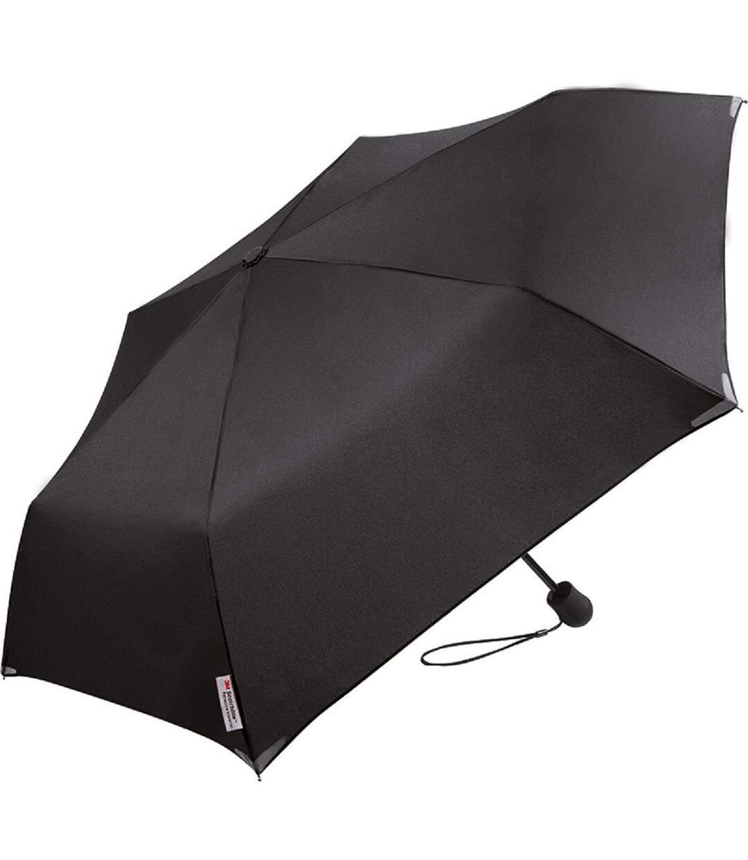 Parapluie pliant de poche avec lampe à LED - FP5171 - noir-1