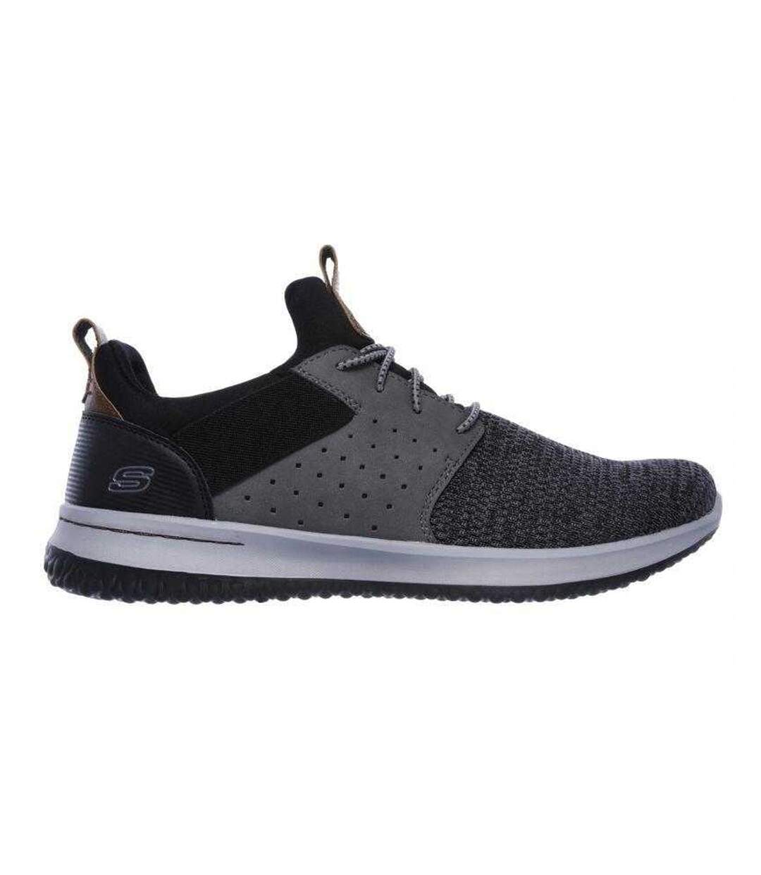 Baskets Delson Camben Homme Gris Skechers-1