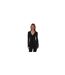 Womens/ladies T-ribas Scalloped Edge Top Black Diesel-1