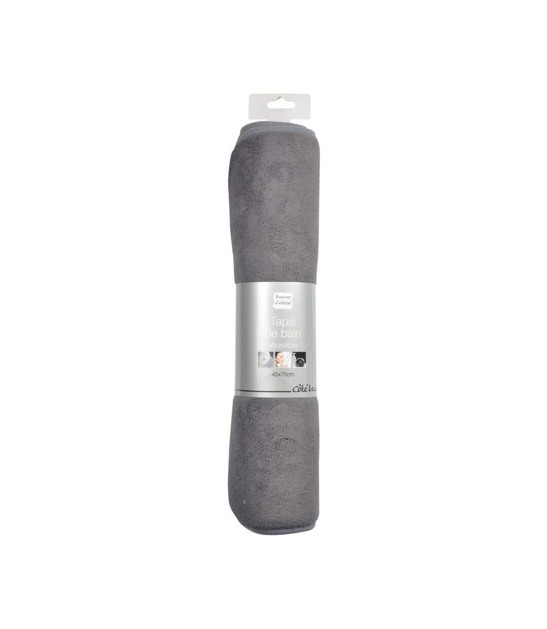 Tapis de Bain Microfibre Vitamine II 45x75cm Anthracite-3