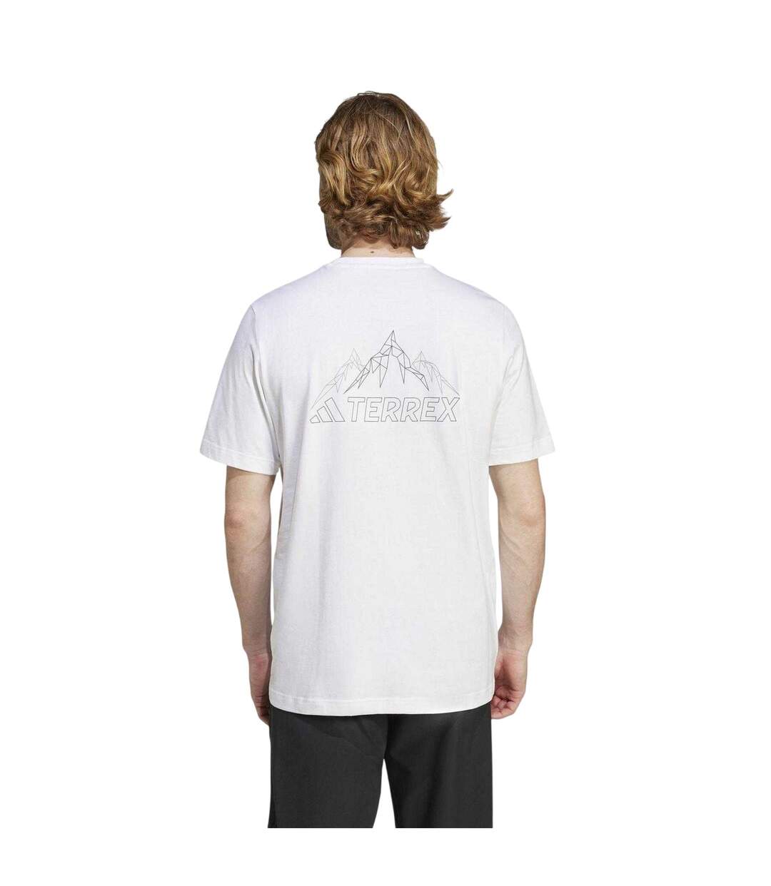 T-shirt Terrex Homme Blanc Adidas-3