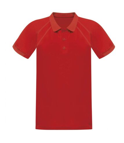 Regatta Hardwear Mens Coolweave Short Sleeve Polo Shirt (Classic Red)