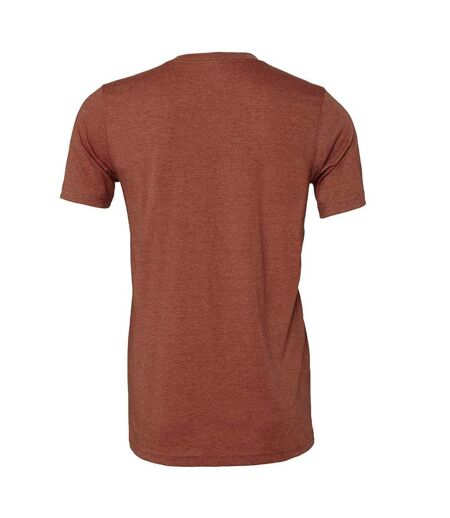 T-shirt Cvc Adulte Marron Chiné Bella + Canvas