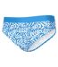 Womens/ladies ocean notion leaf print bikini bottoms blue Mountain Warehouse-3